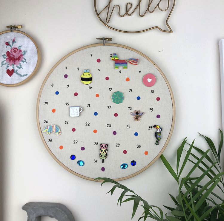 How To Easily Display Your Pin Collection DIY crafting artwork